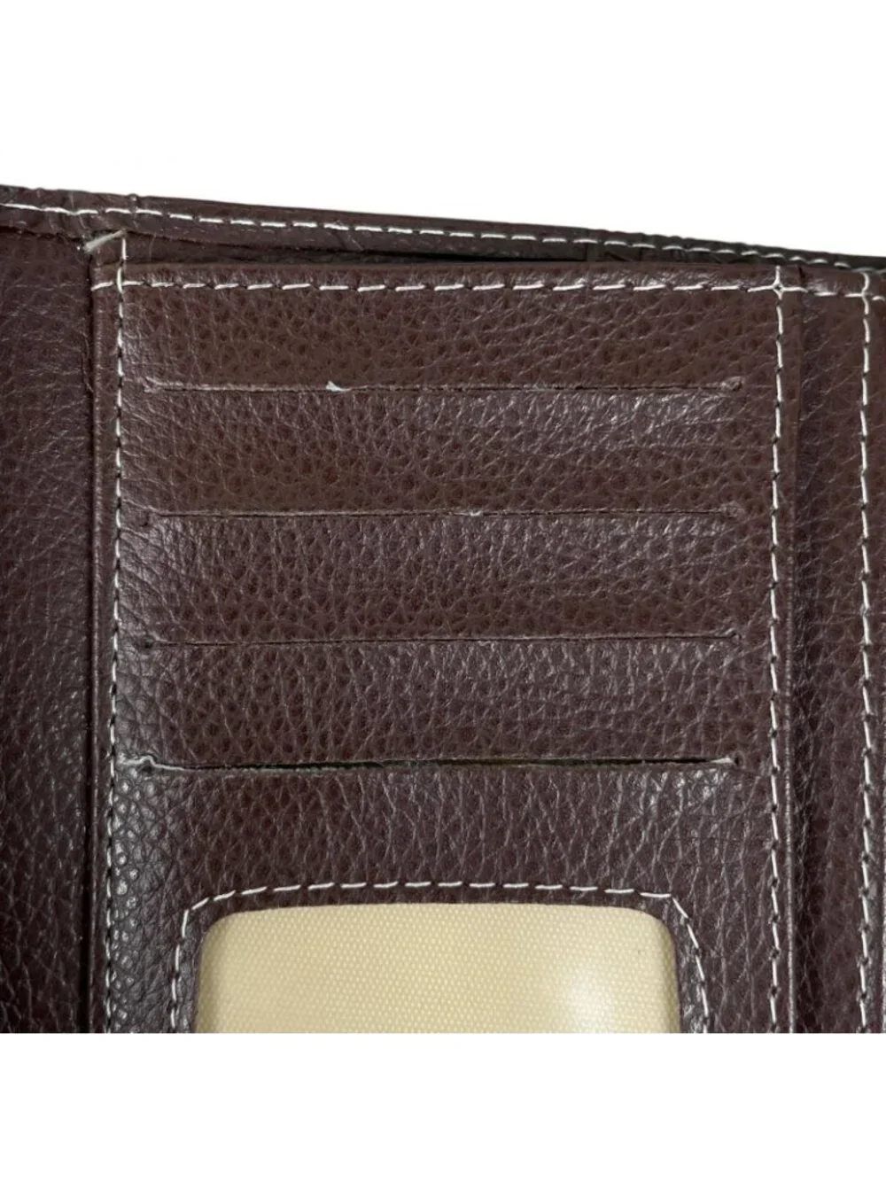 Loewe Wallet Leather Brown